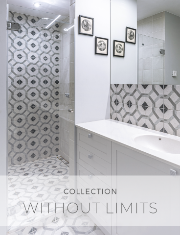 WITHOUT LIMITS collection of shower enclosures and screens