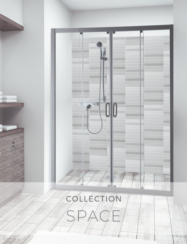 SPACE collection of classical shower enclosures and screens